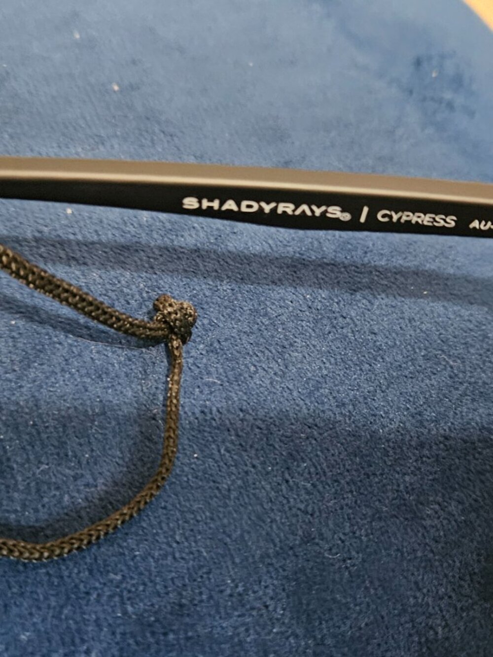Shady Rays Cypress AU-6 Dusk Sunglasses Black with Grey Tint Lens {#811-3} - Picture 4 of 9
